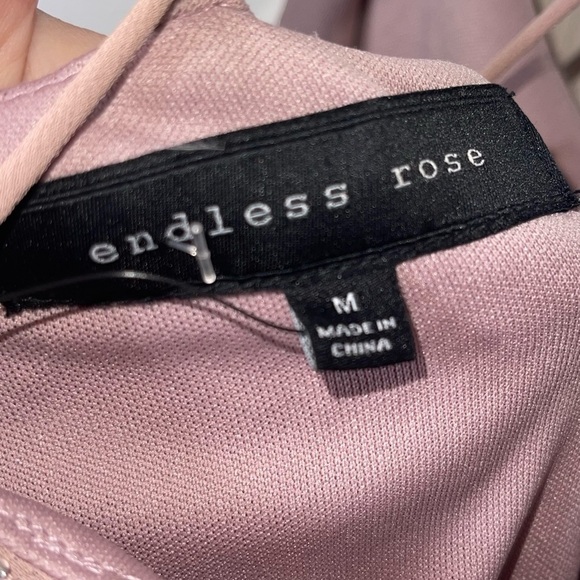 NEW ENDLESS ROSE x REVOLVE Lilac Purple Sequin Mini Slip Dress Medium - Picture 5 of 6